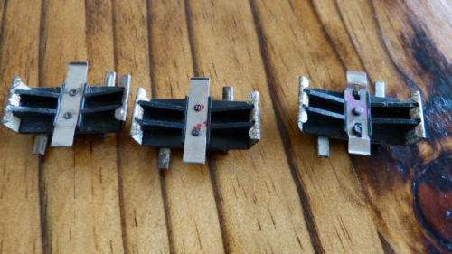 Marklin M tracks 3 x Makeup sections straight 10 mm  5210