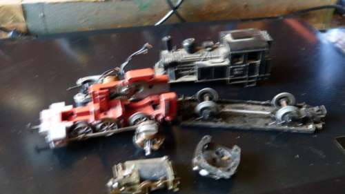 Marklin steam train and other parts for repair or spares