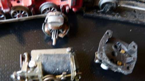 Marklin steam train and other parts for repair or spares