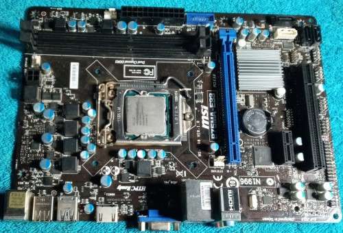 2 x LGA 1155 Motherboards & With Intel Pentium 3GHZ CPU's Read description!!!!