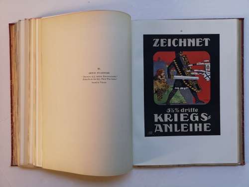 War Posters issued by Belligerent and Neutral Nations 1914-1919 by HARDIE, Martin & SABIN, Arthur K.