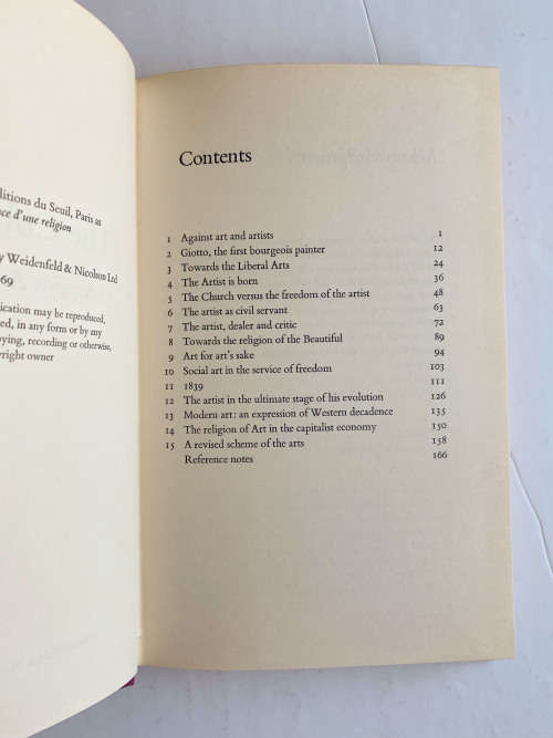 The Cult of Art by Jean Gimpel