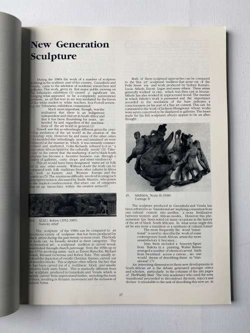 The Neglected tradition: Towards a new history of South African art (1930-1988), Joburg Art Gallery