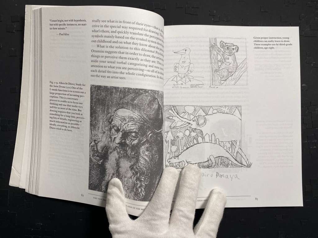 Drawing on the Right Side of the Brain by Betty Edwards