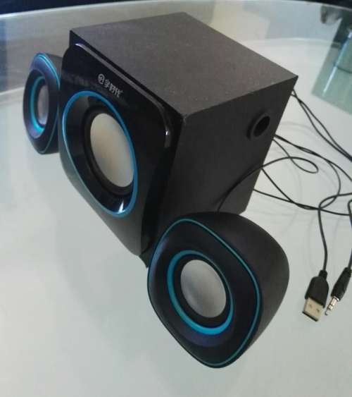 ***PORTABLE LAPTOP SPEAKERS WITH SUBWOOFER