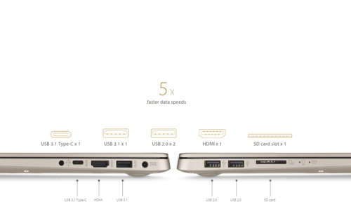 ***VERY SLIM ASUS i5 8th GEN QUAD-CORE// 8 GB RAM// 256GB SSD ULTRA BOOK