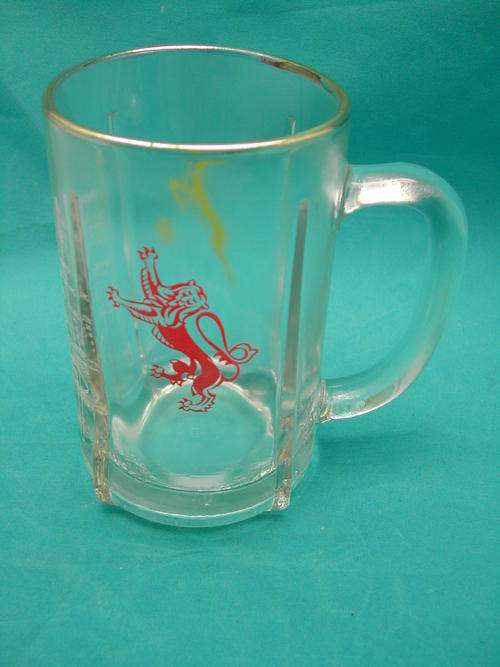 Springbok Rugby Beer Glass, C. 1968