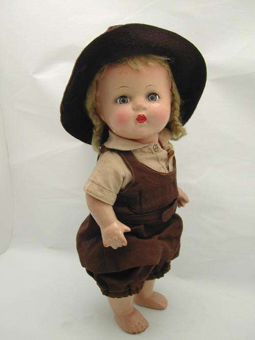 Vintage Composition Doll, 1940/50s