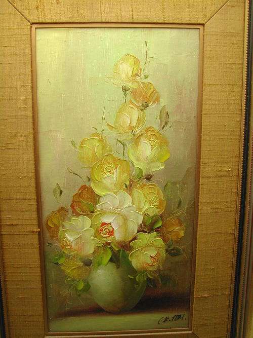 Framed Oil on Canvas