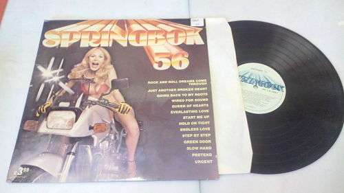 springbok hit parade 56-lp/vinyl/sleeve/cover in vg condition