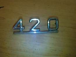 jaguar 420g -emblem