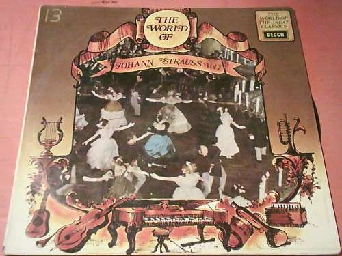 the world of johann straus vol 2-lp/vinyl 33 r.p.m.