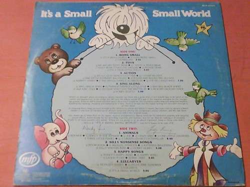 wendy fine and judy irwig-it's a small small world-lp
