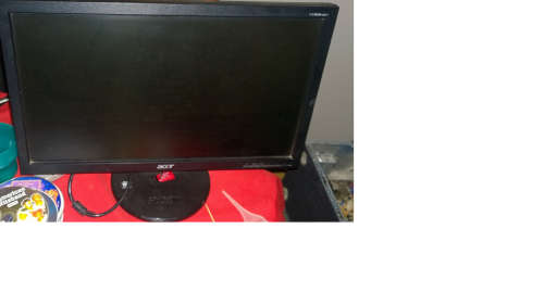 acer-v193hqv-lcd monitor 19'' inch-works perfectly