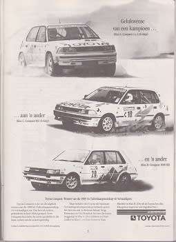 south african motor sport club presents-ngk 400 rally 27/28 july 1990-100% in tact-see scans-rare