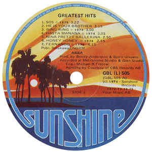 ABBA-Greatest Hits-lp/vinyl-33 r.p.m