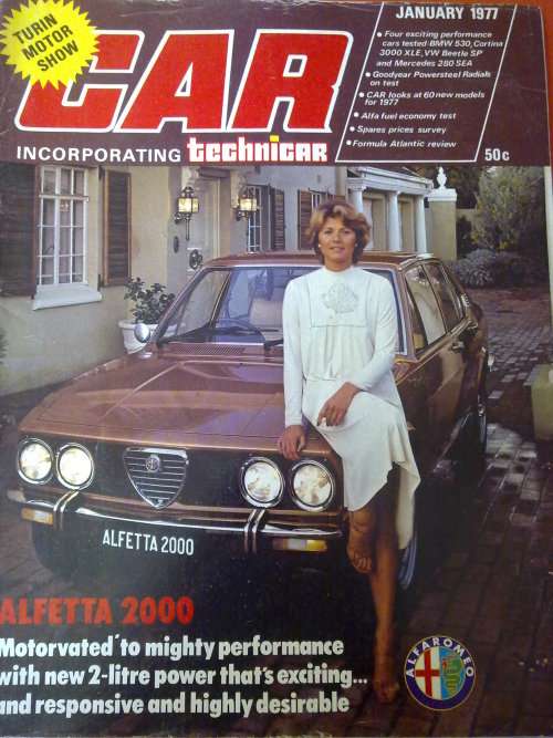 car magazine-january 1977
