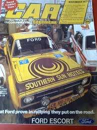 car magazine-november 1977