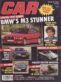 CAR MAGAZINE-MARCH 1993-SEE  SCAN-VERY GOOD CONDITION