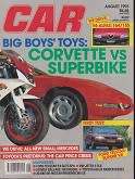 CAR MAGAZINE-AUGUST 1993-SEE  SCAN-VERY GOOD CONDITION