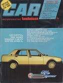 CAR MAGAZINE-JAN 1980-SEE  SCAN-VERY GOOD CONDITION