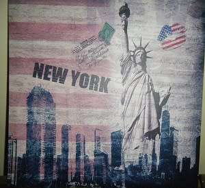 new york -wall decoration-48cmx46cm