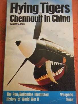 flying tigers chennault in china-book in good condition
