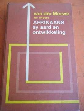 afrikaans sy aard en ontwikkeling-hardcover book in good condition