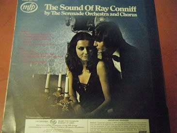 the sound of ray conniff-by the serenade orchestra-lp record-33 rpm