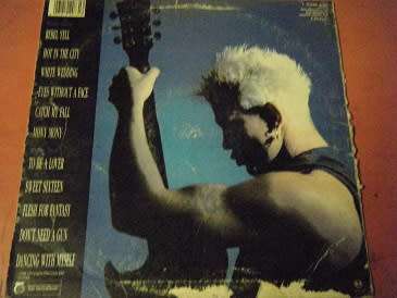 billy idol songs-lp record-33 rpm