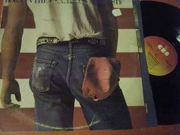 bruce springsteen-born in the usa-lp record-33 rpm