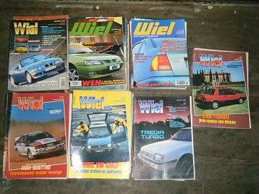 68 WIEL MAGAZINES-RANGING FROM 70'S -2000'S-IN GOOD ORDER-BET TO TAKE THE LOT