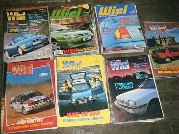 68 WIEL MAGAZINES-RANGING FROM 70'S -2000'S-IN GOOD ORDER-BET TO TAKE THE LOT