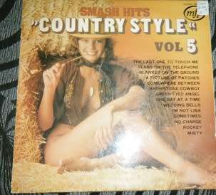 SMASH HITS COUNTRY STYLE VOL 5 -LP/VINYL-33 SPEED-IN VG CONDITION