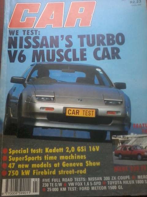 CAR MAGAZINE-MAY 1988- GOOD CONDITION