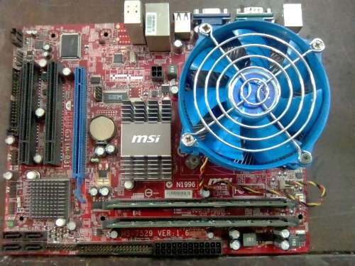 MSI MS-7529 VER 1.6 G31TM-P21 Motherboard + Celeron E5800 3.2GHz CPU + 4GB RAM