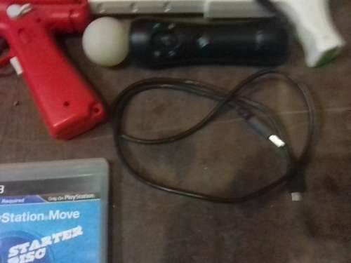 LATE ENTRY!!!-PS3 - Official Playstation Move Navigation 1xController+gun+starter disc +cables