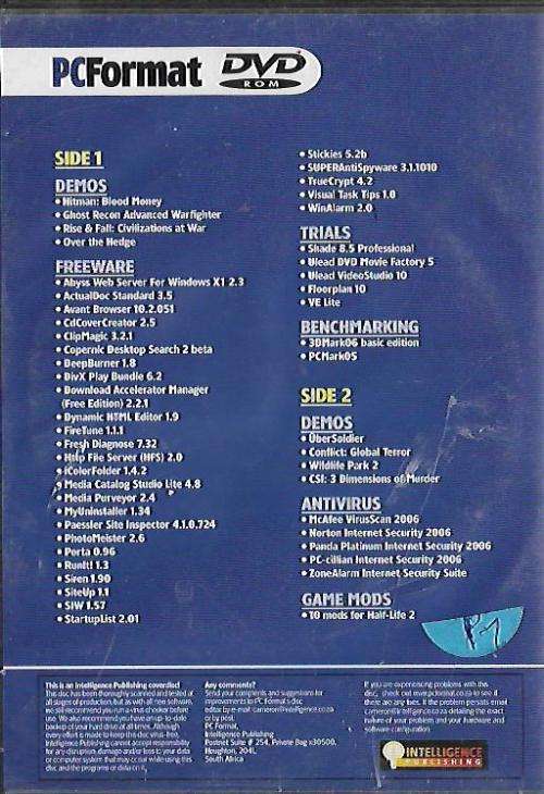 PCF JULY  2006-112-DVD