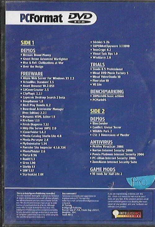 PCF APRIL  2006-109-DVD