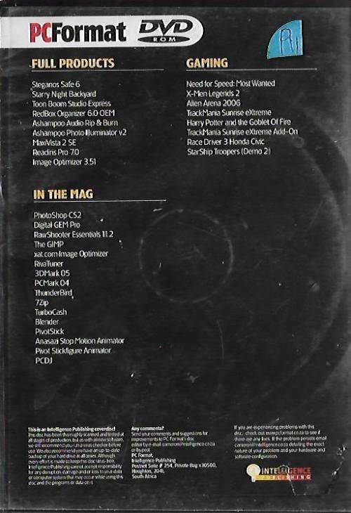 PCF SPECIAL EDITION  2006-DVD