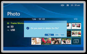 Samsung SPF-87H 8-Inch Touch of Color Digital Photo Frame-LIKE NEW