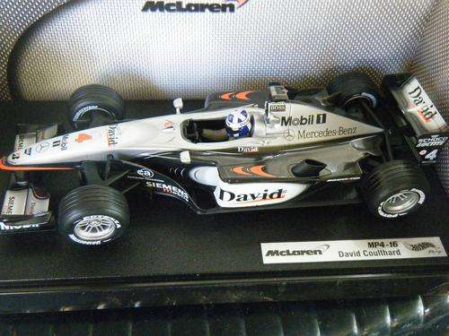 MCLAREN MP4-16 DAVID COULTHARD F1!!MINT CONDITION!!!R650!!ORIGINAL BOX1:18SCALE+FREE MERCEDES PIN