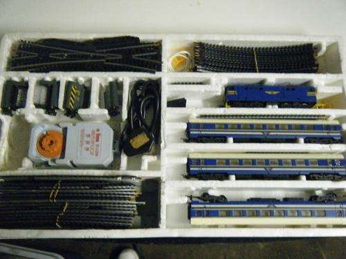 LIMA HO 1:87 SCALE-BLUE TRAIN SET-MINT CONDITION-FULLHOUSE