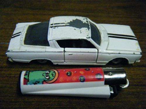 PLYMOUTH BARRACUDA-NO 8114-CRAGSTAN-DETROIT SENIOR-MADE IN ISRAEL-NO BOX-DOES HAVE PAINT DEVIECENCY