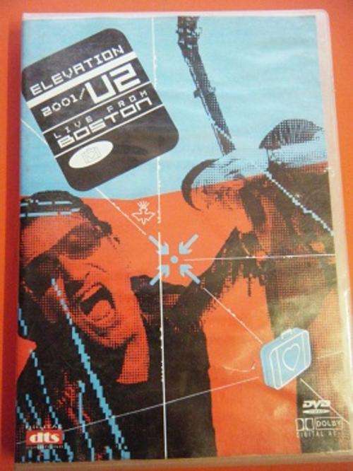 CRAZY R1 START-U2 ELEVATION 2001-LIVE FROM BOSTON-DVD-IN EXCELLENT CONDITION