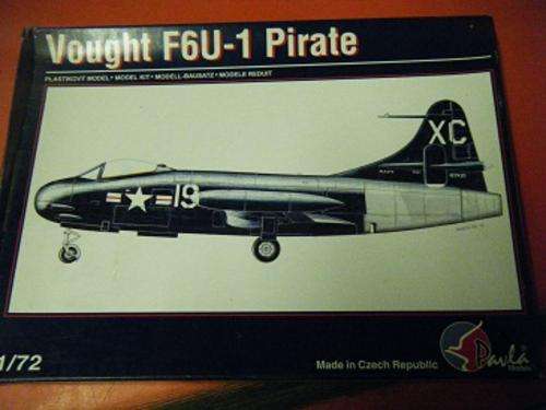 VOUGHT F6U-1 PIRATE-BY PAULA-1:72 SCALE
