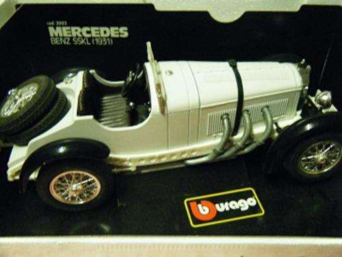 MERCEDES BENZ SSKL(1931)-BY BURAGO-1:18 SCALE-WITH BOX