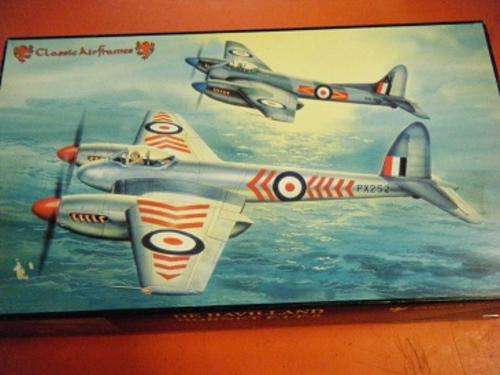 SALE!!!!!DE HAVILLAND HORNET F-1/F3-BY CLASSIC AIRFRAME-1/48 SCALE