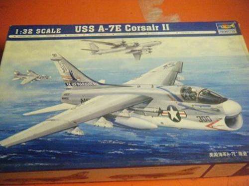 VOUGHT A-7E CORSAIR II-BY TRUMPERTER-1/32 SCALE-PARTS ARE ALL SEALED