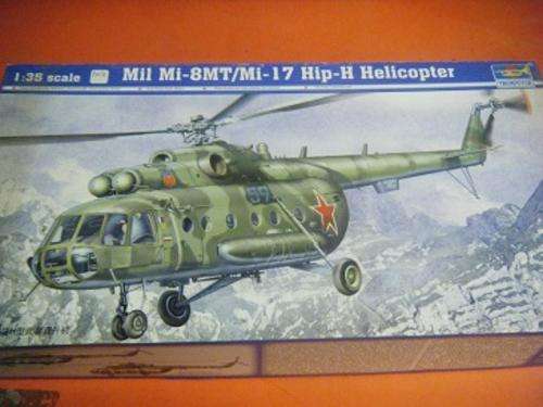 MIL MI-8MT/MI 17 HIP-H HELICOPTER-BY TRUMPERTER-1/35 SCALE-PARTS ARE ALL SEALED